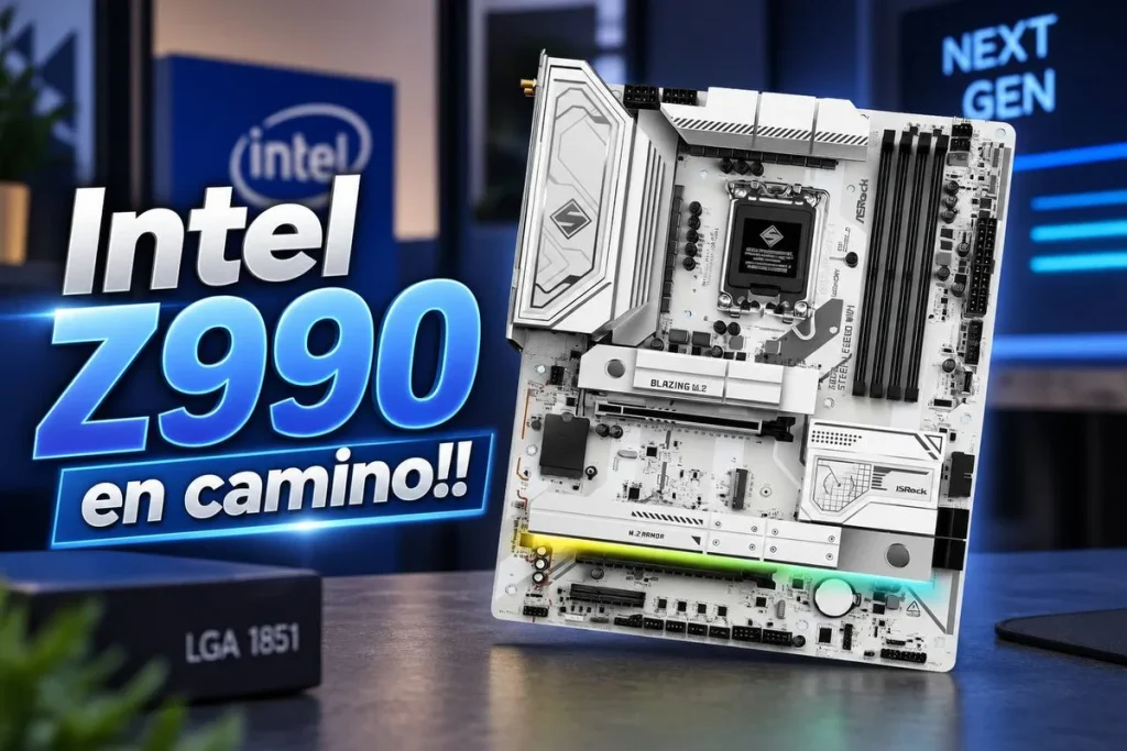 Las placas Z990 de ASRock ya se envían y anticipan Nova Lake intel z990 motherboard — Las placas Z990 de ASRock ya se envían y anticipan Nova Lake