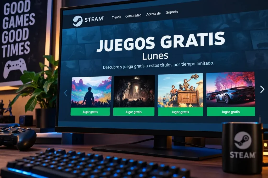 Steam arranca la semana con cuatro juegos gratis para PC juegos gratis steam — Steam arranca la semana con cuatro juegos gratis para PC