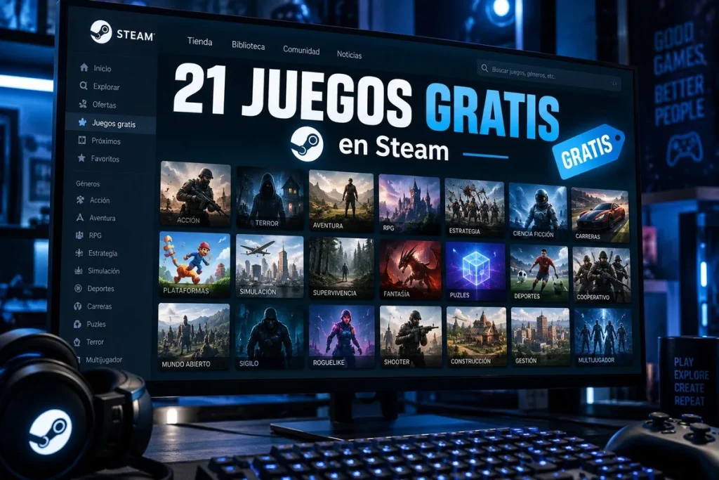 Steam convierte 21 juegos de pago en títulos gratis para siempre juegos gratis steam — Steam convierte 21 juegos de pago en títulos gratis para siempre