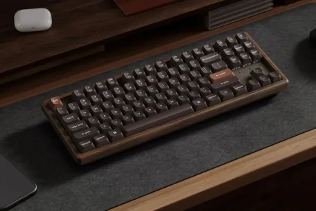 Keychron pone nogal en su K8 HE por 199,99 dólares keychron k8 he — Keychron pone nogal en su K8 HE por 199,99 dólares