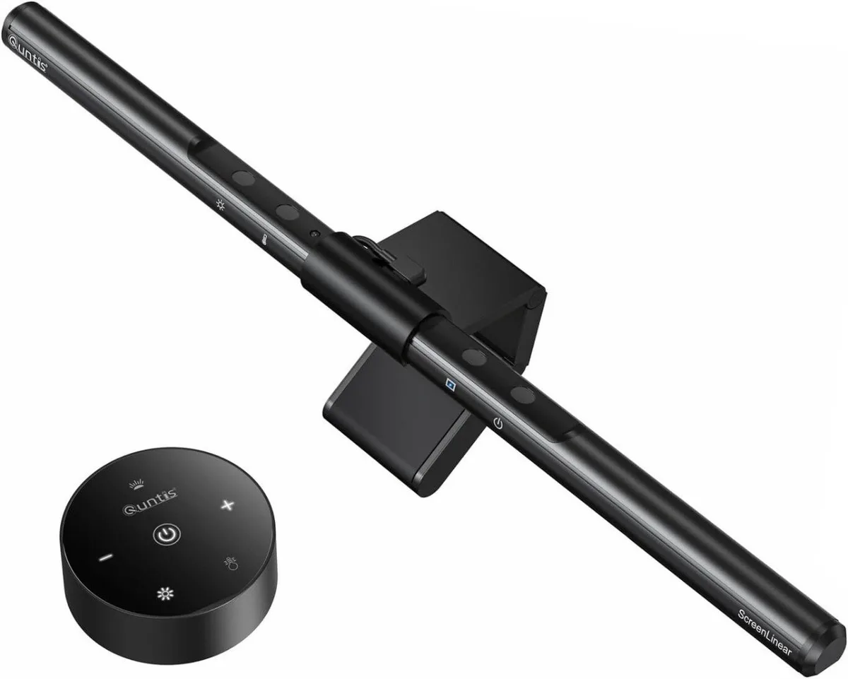 lampara monitor quntis — la solucion para evitar reflejos y reduc imagen 1