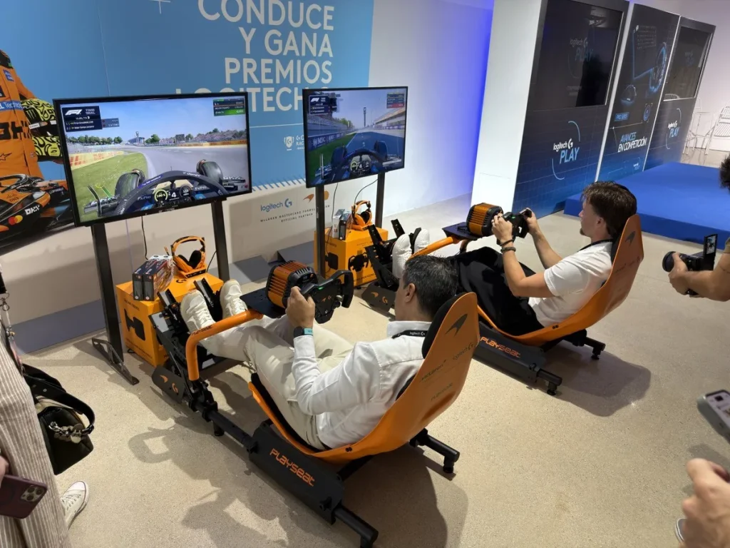 logitech g sim racing rs50 mclaren imagen 8