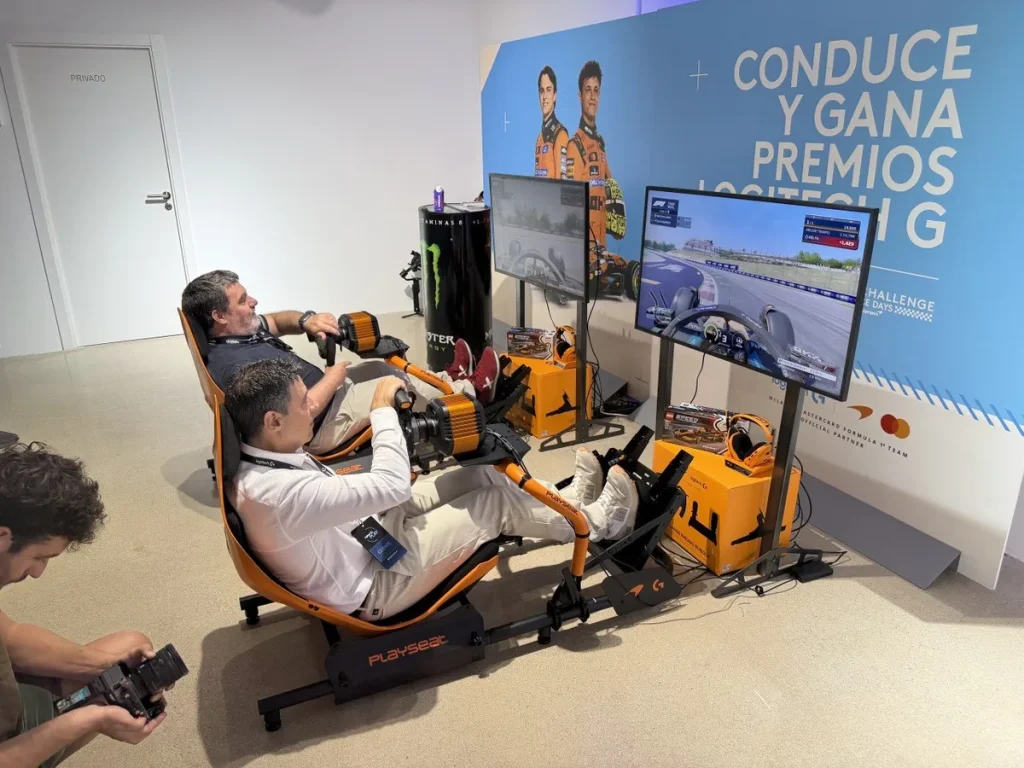 logitech g sim racing rs50 mclaren imagen 10