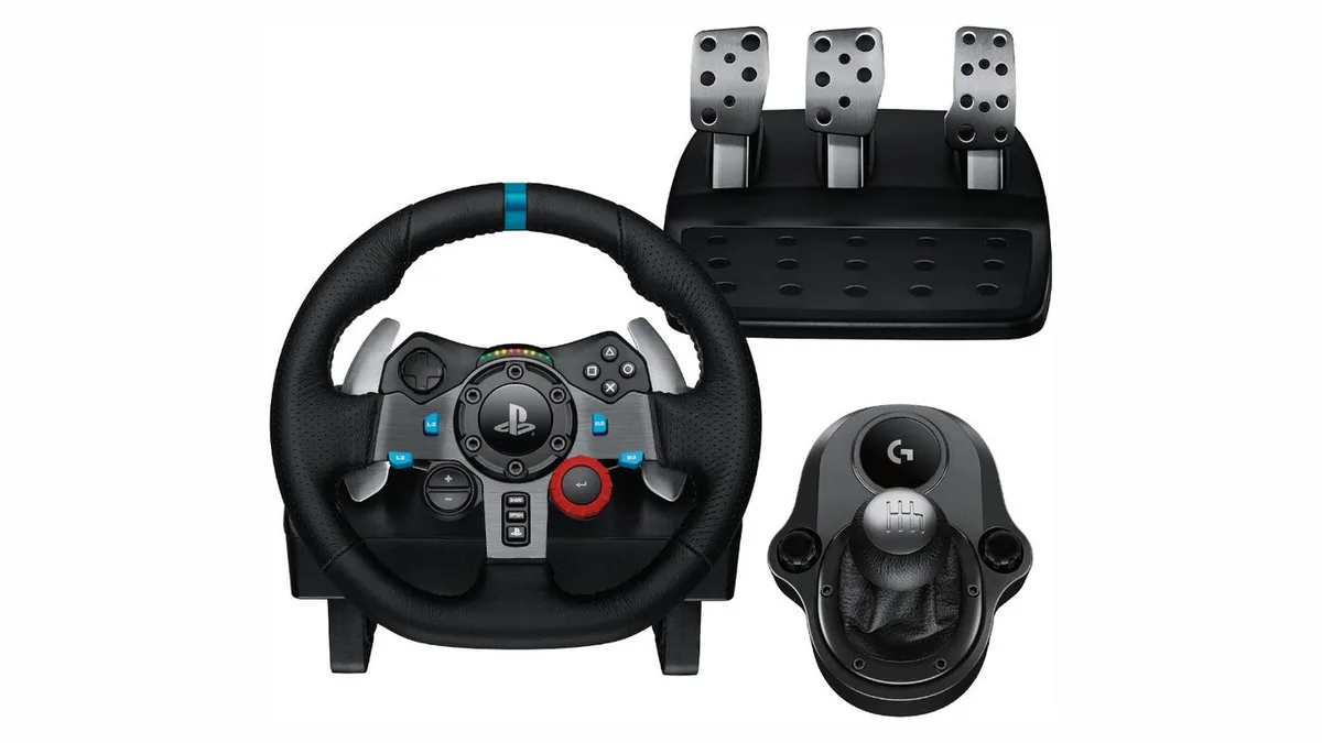 logitech g29 con pedales — la nueva oferta de amazon es para amante imagen 1