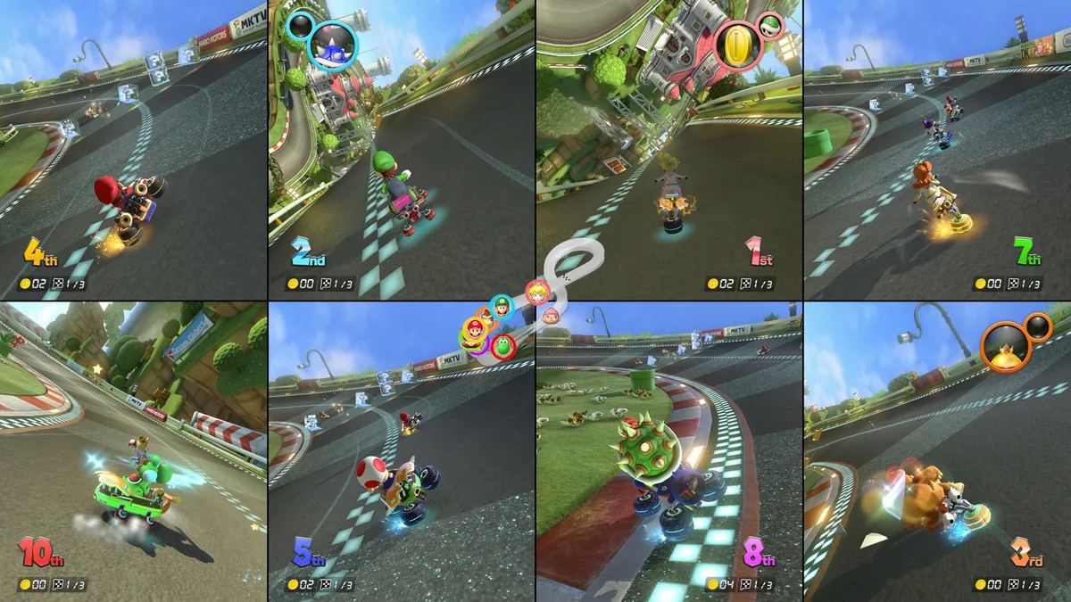mario kart 8 switch 2 — Mario Kart 8 Deluxe llega a Switch 2 con ocho jugadores y 96 carreras