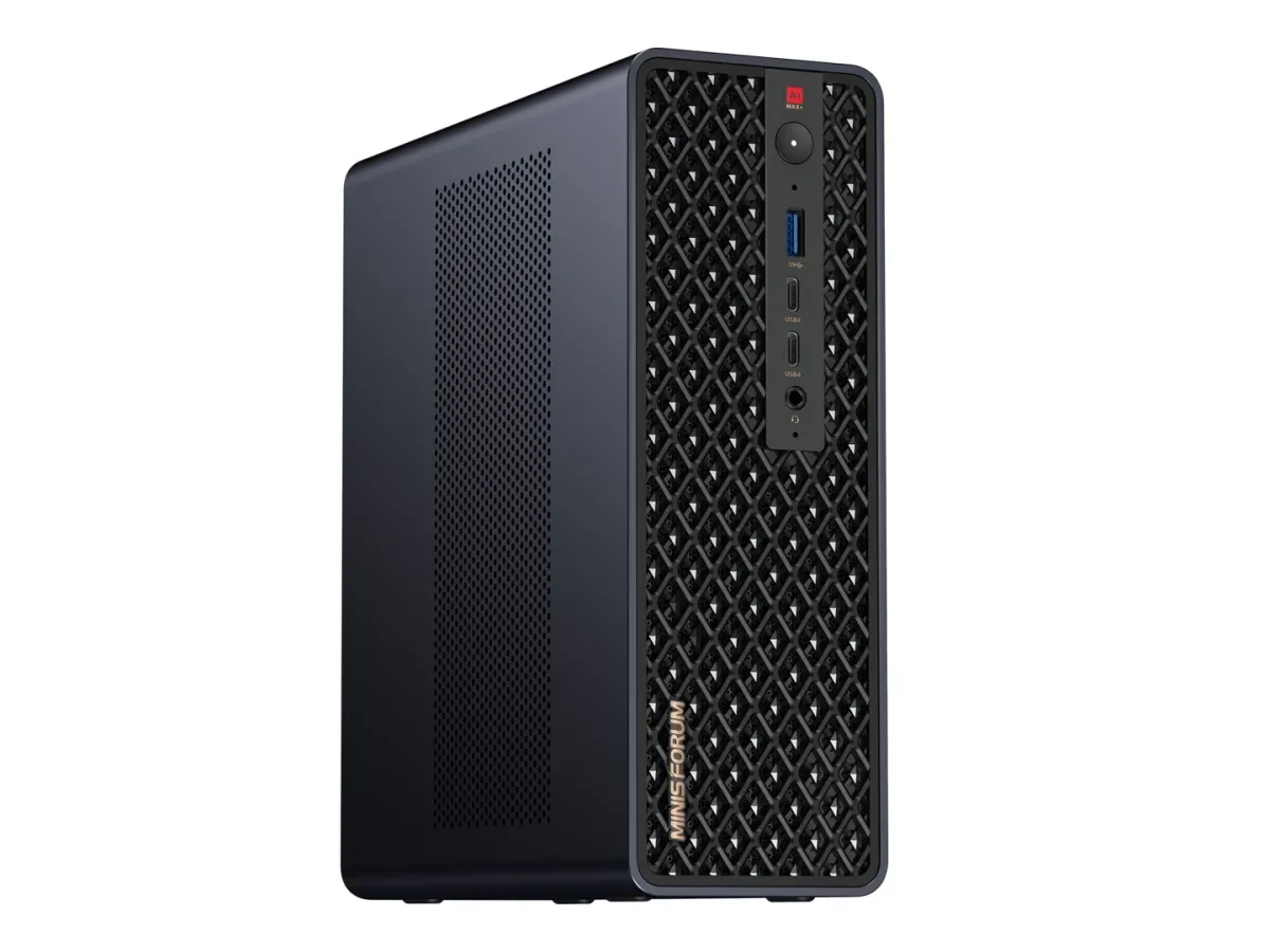 MINISFORUM MS-S1 MAX-P495 precio — MINISFORUM teases MAX+ 495 “Gorgon Halo” workstation PC with 192GB memory for €7000+ price