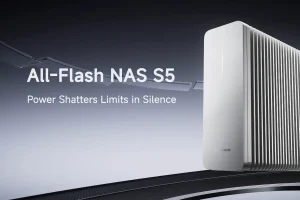 Minisforum S5: un NAS silencioso con cinco SSD NVMe y 10GbE Minisforum S5 10GbE sin ventilador — Minisforum S5: un NAS silencioso con cinco SSD NVMe y 10GbE