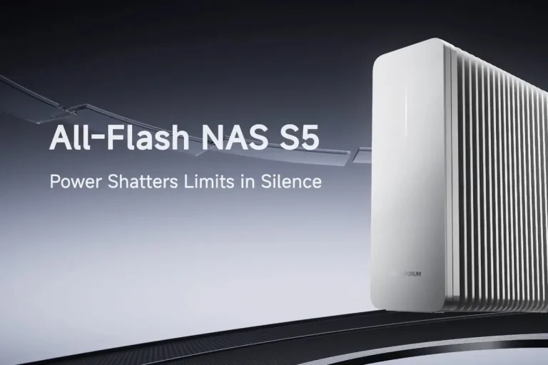 Minisforum S5: un NAS silencioso con cinco SSD NVMe y 10GbE Minisforum S5 10GbE sin ventilador — Minisforum S5: un NAS silencioso con cinco SSD NVMe y 10GbE