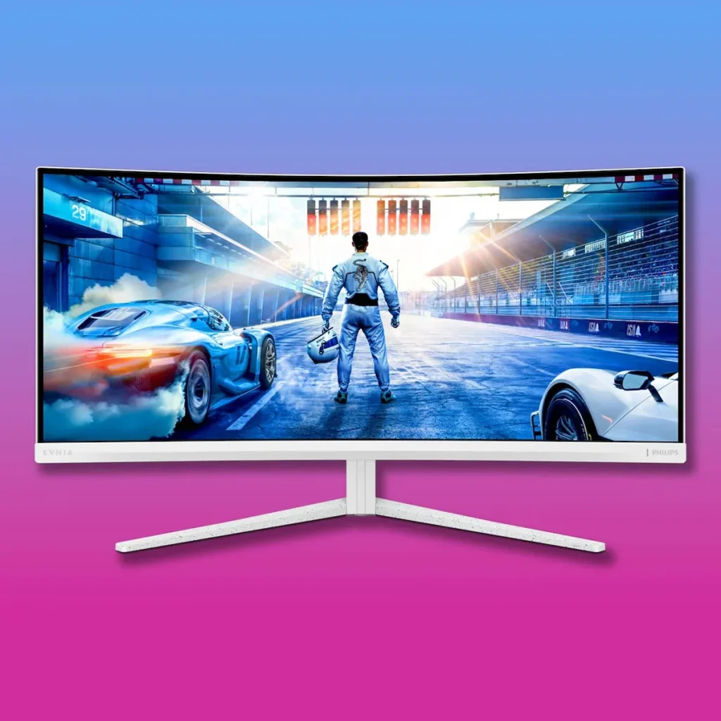 monitor ultrawide 34 3440x1440 — Evnia 34M2C5601QA front