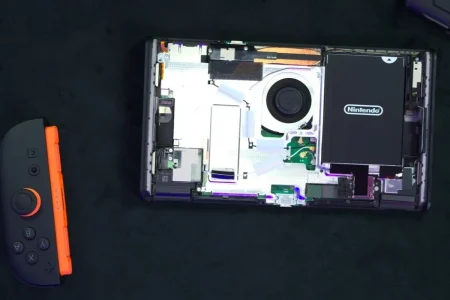 Nintendo Switch 2 — La nueva Switch 2 europea facilita cambiar su batería sin desmontarla entera