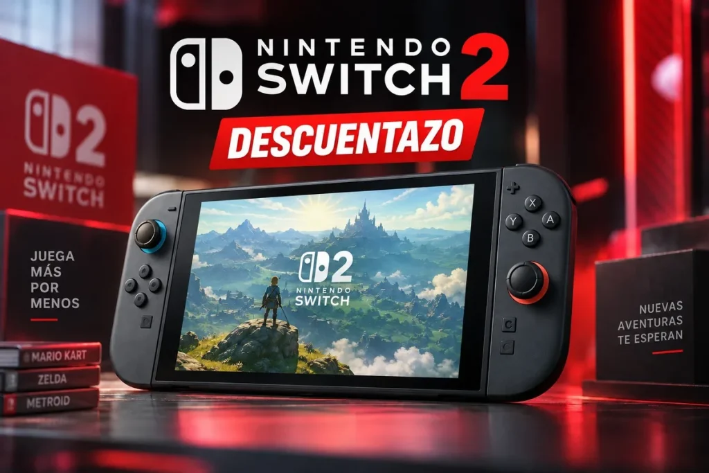 La Switch 2 con batería extraíble baja casi 125 euros en AliExpress Nintendo Switch 2 precio — La Switch 2 con batería extraíble baja casi 125 euros en AliExpress