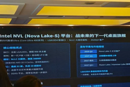 Intel podría mantener el socket LGA1954 hasta 2028 y estrenar 288 MB de caché Nova Lake-S cache — Intel podría mantener el socket LGA1954 hasta 2028 y estrenar 288 MB de caché