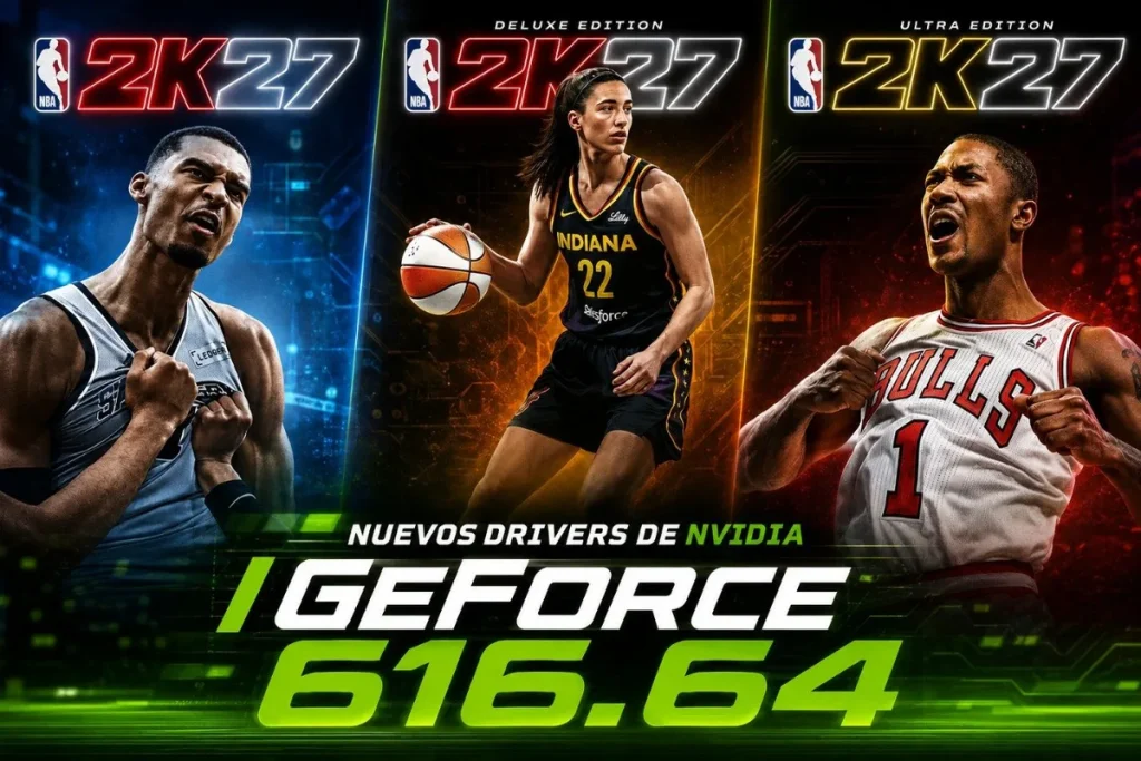 NVIDIA GeForce lanza una actualización del driver 616.64 con dos correcciones NVIDIA GeForce driver actualización — NVIDIA GeForce lanza una actualización del driver 616.64 con dos correcciones