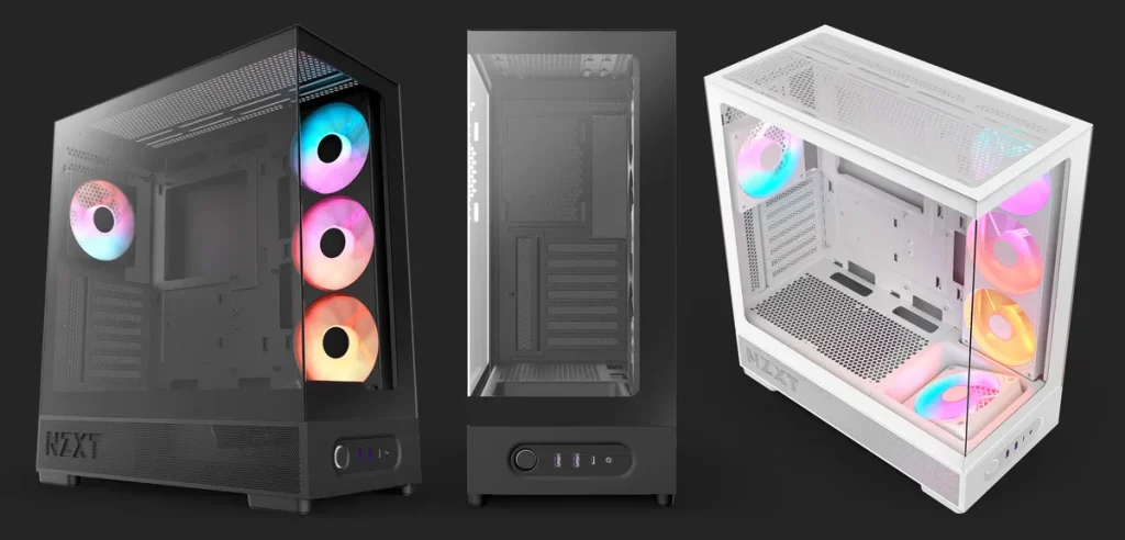 nzxt s5 rgb — NZXT recupera la serie S con dos torres ATX y hasta 10 ventiladores