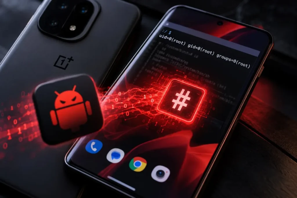 Una app sin permisos consigue acceso root en móviles OnePlus y Oppo oneplus 15 — Una app sin permisos consigue acceso root en móviles OnePlus y Oppo