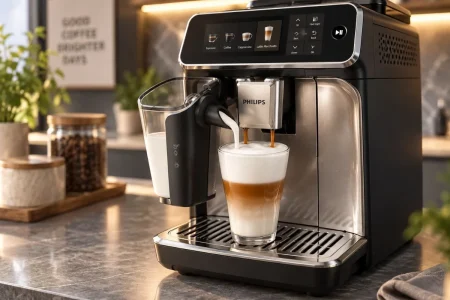 La Philips Serie 5400 baja a 344 euros y simplifica el café en casa La Philips Serie 5400 baja a 344 euros y simplifica el café en casa