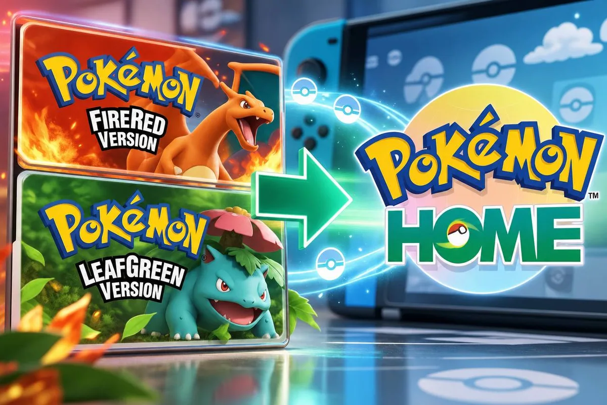 Pokémon HOME conectará FireRed y LeafGreen el 7 de octubre