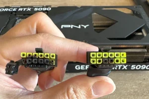 PNY rechaza la garantía de una RTX 5090 con cables derretidos problema conectores RTX 5090 — PNY rechaza la garantía de una RTX 5090 con cables derretidos