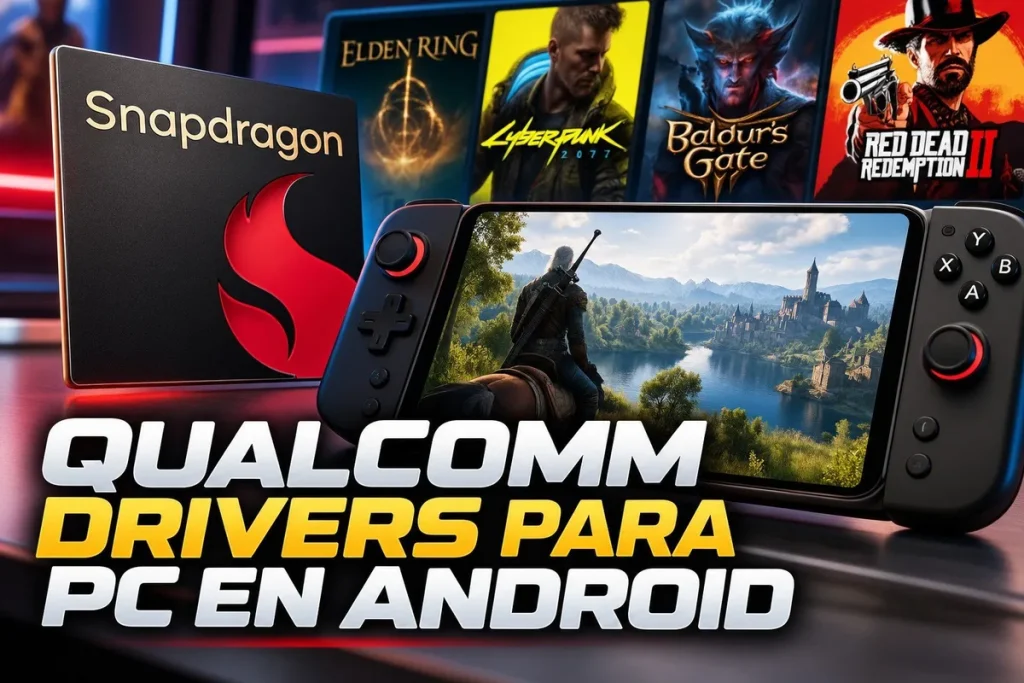 Qualcomm prepara drivers oficiales para juegos de PC en Android Qualcomm drivers — Qualcomm prepara drivers oficiales para juegos de PC en Android