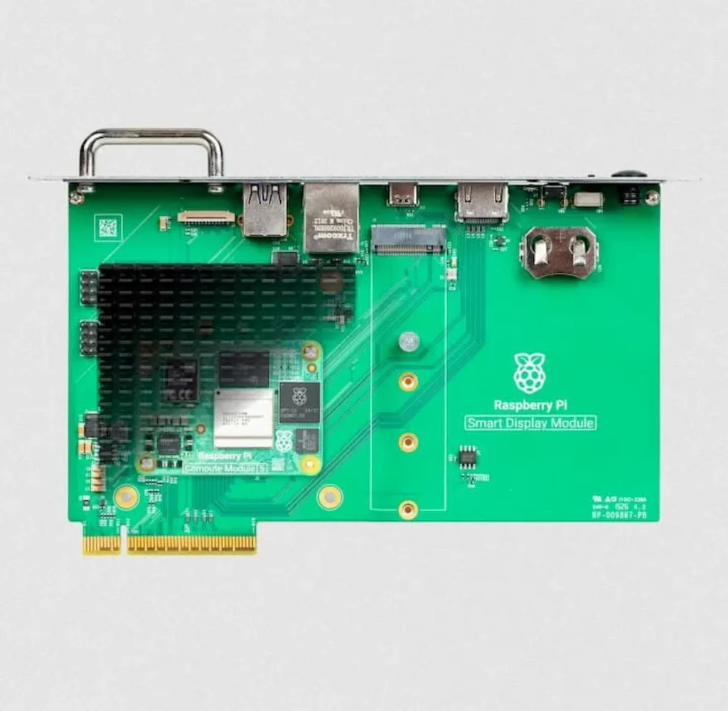 Raspberry Pi Smart Display — Raspberry Pi libera Smart Display, su módulo sin cables ni soporte