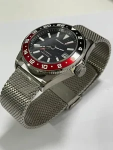 Titanium mesh bracelet