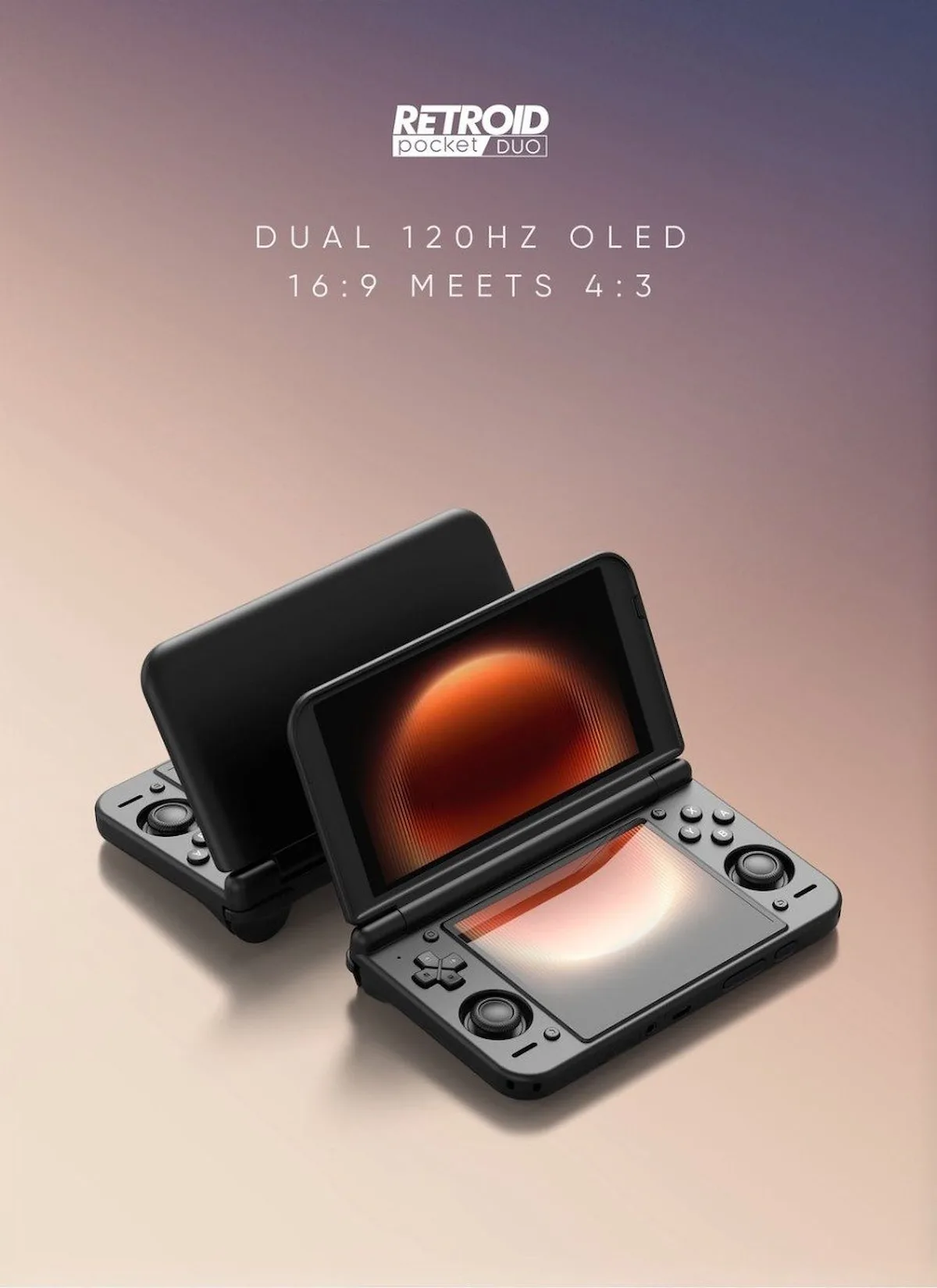 retroid pocket duo dos pantallas oled imagen 1