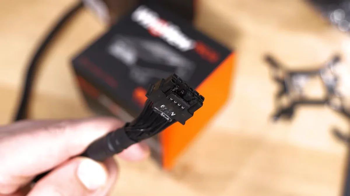 RTX 5090 power connector melts again as cable reaches nearly 200 degrees Celsius 2