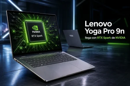 Lenovo mete una RTX Spark y 128 GB en un portátil de 1,65 kg rtx spark lenovo — Lenovo mete una RTX Spark y 128 GB en un portátil de 1,65 kg