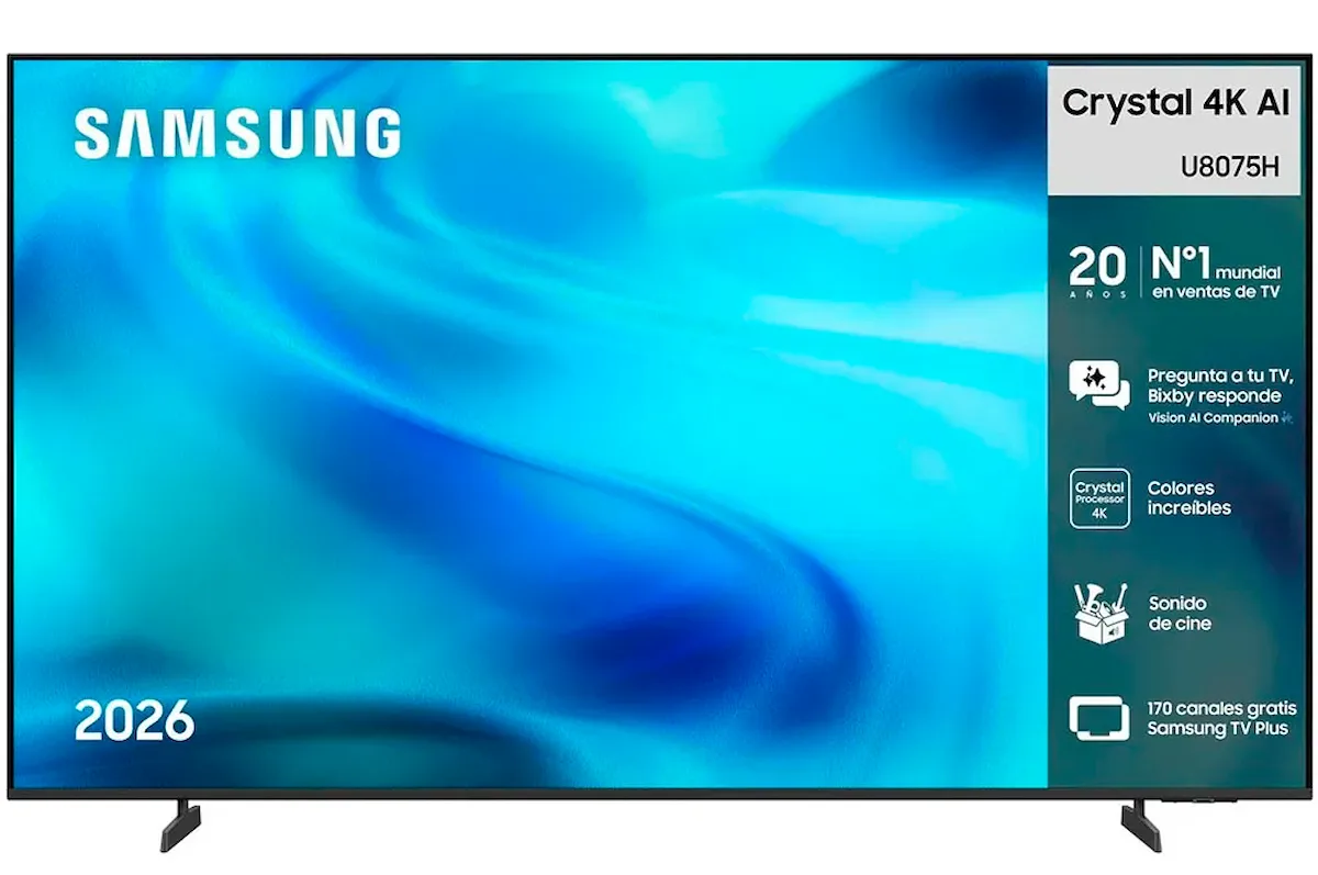 Samsung U8075H 55 precio — Televisor Samsung TU65U8075HUXXC