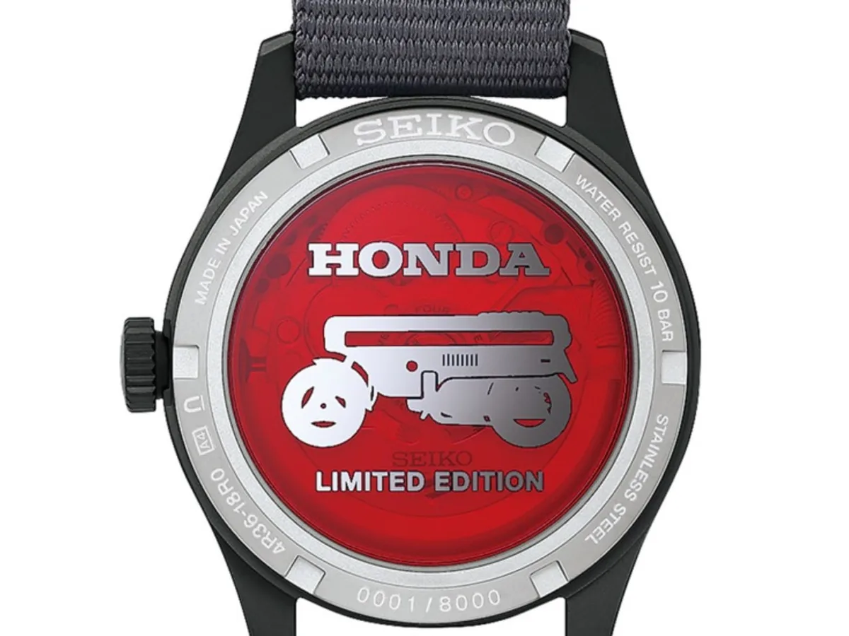 seiko s new 5 sports field x honda motoc imagen 2