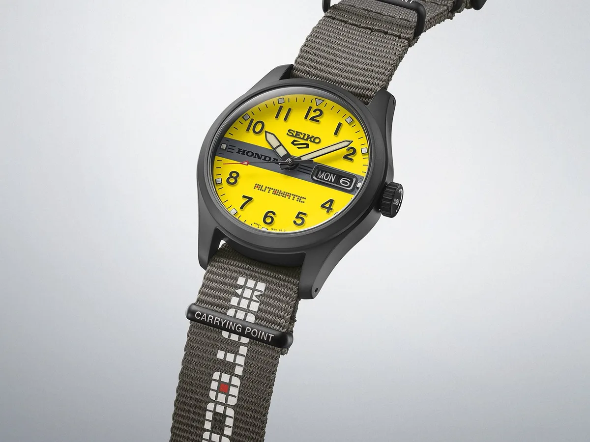 El Seiko 5 Sports Field inspirado en Honda Motocompo ya está a la venta
