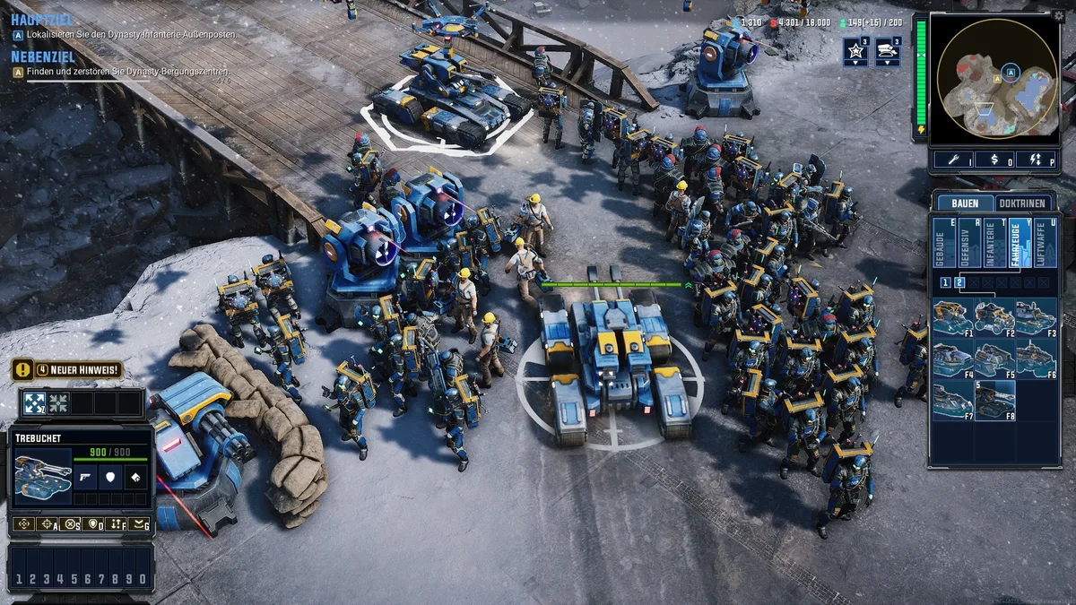 Pictured: A gameplay screenshot from Tempest Rising.