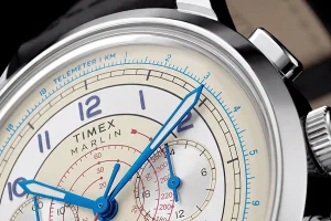 Timex Marlin Chronograph vintage 1930s — Timex recupera el estilo de los años 30 con un Marlin cargado de escalas