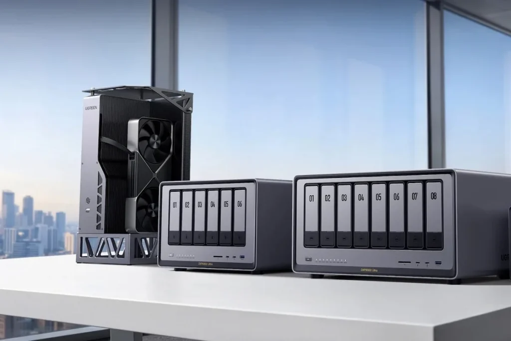 UGREEN estrena dos NAS Ultra con hasta 272 TB y Core 7 ugreen dxp6800 ultra — UGREEN estrena dos NAS Ultra con hasta 272 TB y Core 7