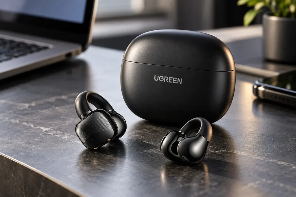 Auriculares deportivos por 16,28 euros: ligeros, cómodos y con 30 horas de batería ugreen hitune s3 — Auriculares deportivos por 16,28 euros: ligeros, cómodos y con 30 horas de batería