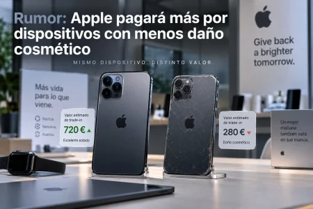 Apple suaviza el recorte por pequeños daños estéticos en sus canjes valor canje iPhone Apple — Apple suaviza el recorte por pequeños daños estéticos en sus canjes