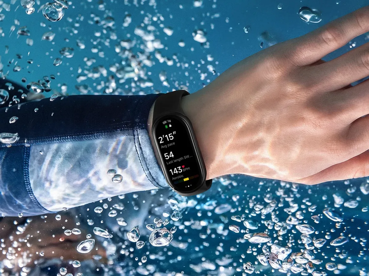 The Xiaomi Smart Band 11 is 5 ATM water-resistant.
