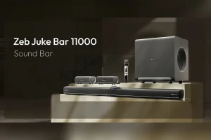 Zebronics Juke Bar 11000 — Zebronics lanza una barra de sonido de 1.610 W con 11.2.4 canales
