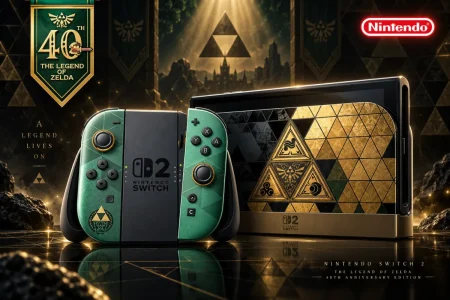 Zelda 40 Aniversario — Nintendo prepara más unidades de la Switch 2 de Zelda, sin fecha