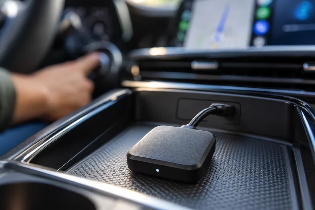Adaptador inalámbrico Android Auto — Amazon rebaja hasta un 70% un adaptador para CarPlay y Android Auto y más chollos del 26 de octubre