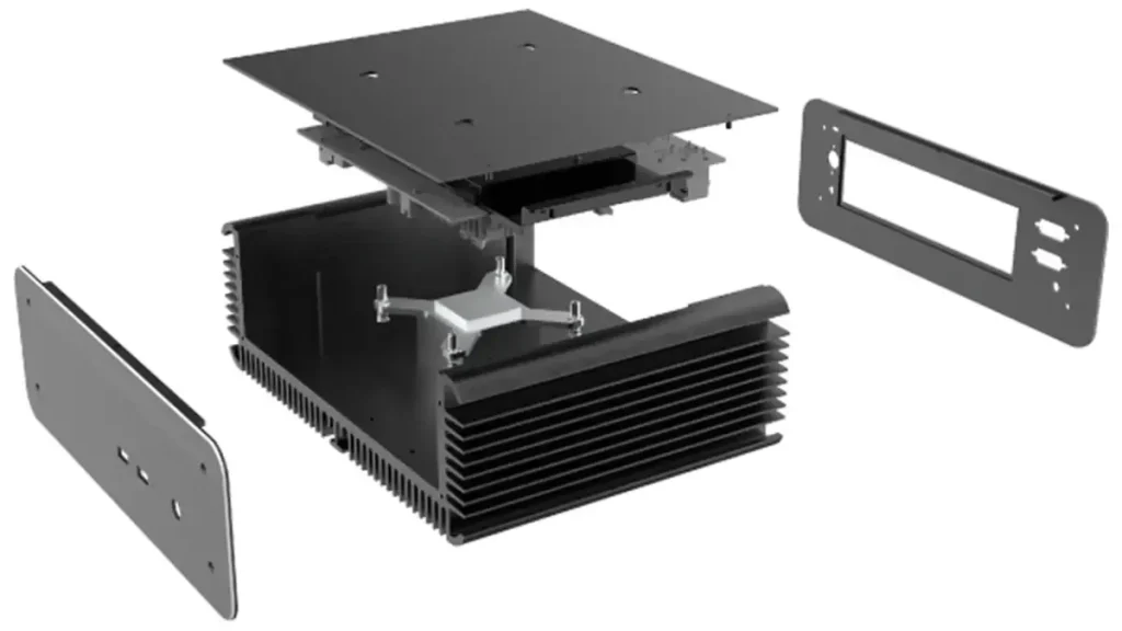 Akasa Euler MX2 — Akasa expands its 35W fanless Mini-ITX case for desktop Intel Core 8th-14th Gen and Core 200 CPUs