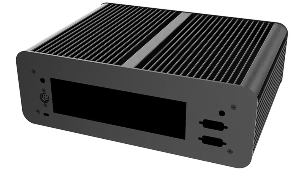 Vista del chasis fanless Euler MX2