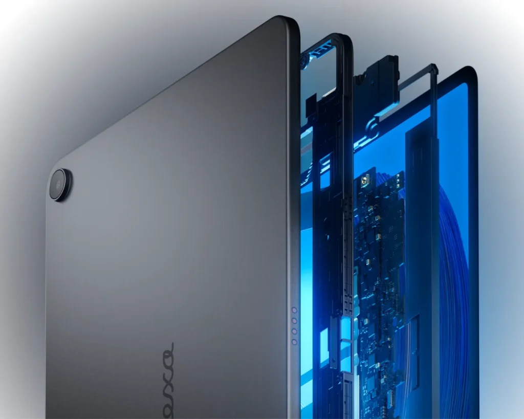 Parte trasera del Amazon Alexa Tablet 12 Pro
