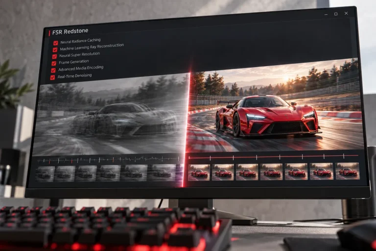 AMD lanza el SDK 2.4 de FSR Redstone con soporte para Vulkan y mejor frame pacing