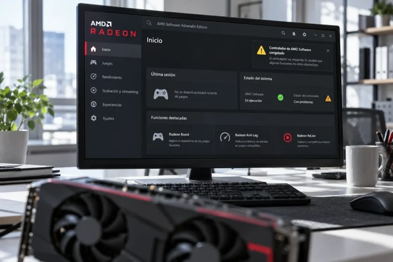 amd radeon software adrenalin — AMD publica el controlador opcional Adrenalin 26.10.2 con 19 incidencias para Radeon