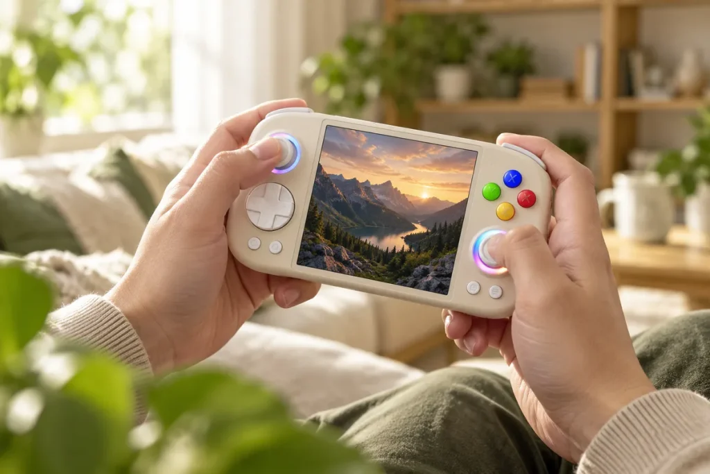 La Anbernic RG Cube baja a 118,34 euros en AliExpress y marca su mínimo de los últimos 30 días