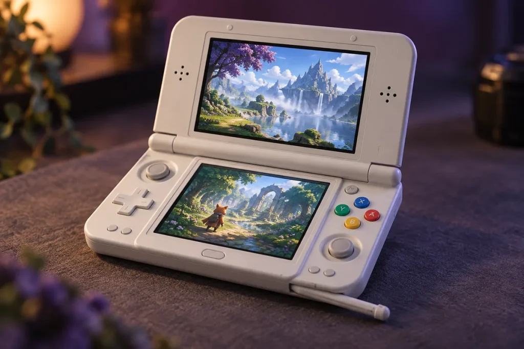 Dos pantallas con el triple de resolución de la 3DS: así es la RG DDS de Anbernic