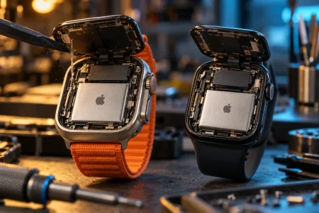 El Apple Watch Series 12 y el Ultra 4 suspenden en reparabilidad: 4 sobre 10 frente al 9 del Pixel Watch 5 El Apple Watch Series 12 y el Ultra 4 suspenden en reparabilidad: 4 sobre 10 frente al 9 del Pixel Watch 5