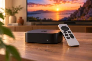 Apple lista AV1 por hardware y Dolby Vision Profile 8.1 en el Apple TV 4K de 2026