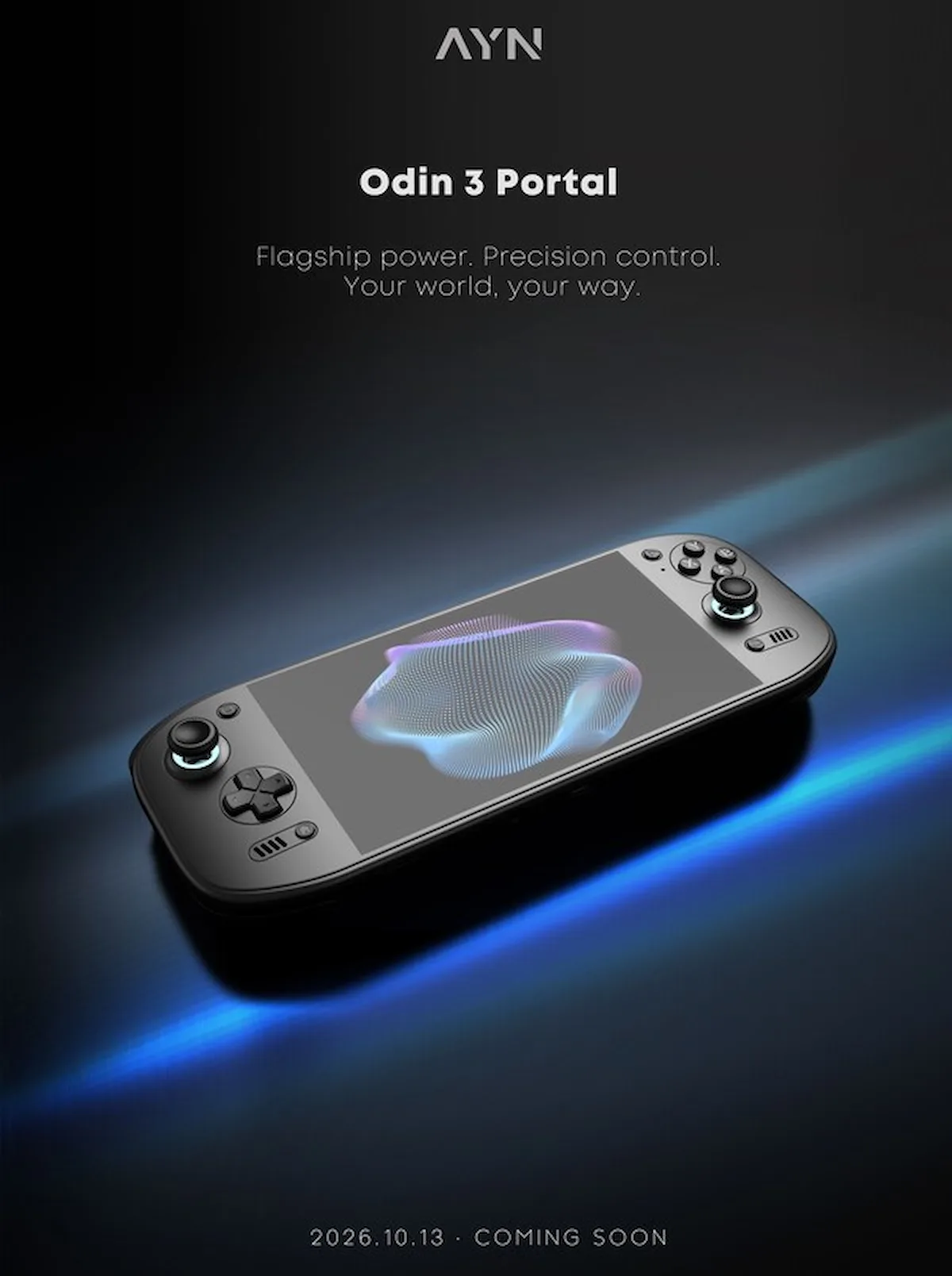 La Ayn Odin 3 Portal, con un diseño similar al de la Odin 2 Portal